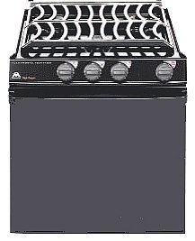 Atwood Wedgewood 52231 21 Inch Vision Range Oven with Piezo Ignitor, Notched