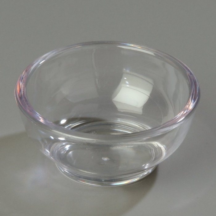 Carlisle 083107 SAN Souffle Cup, 2.5 oz Capacity, Clear (Case of 144) N5