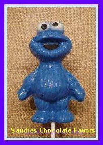 Baby Cracker Monster Chocolate Candy Lollipop Mold Cookie N2