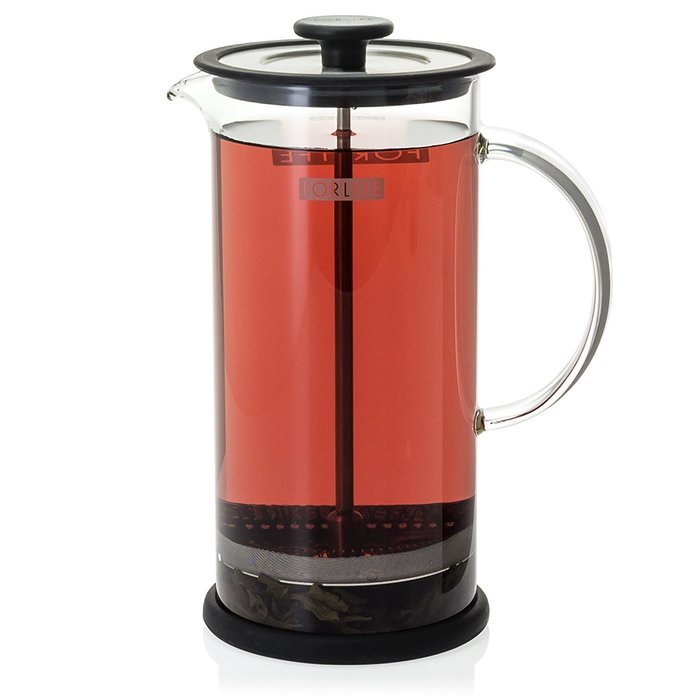 Forlife Cafe Style Glass Coffee/Tea Press 32-Ounce - Black N6