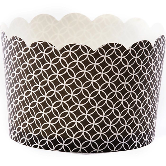 Simply Baked Jumbo Paper Baking Cup, Scarlet Medallion, 20-Pack, Entertain with Ease and Style, Serve Cupcakes... N2