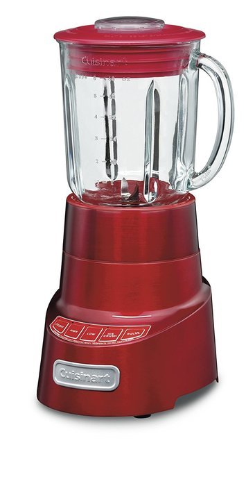 Cuisinart SPB-600MR SmartPower Deluxe Die Cast Blender, Metallic Red N7