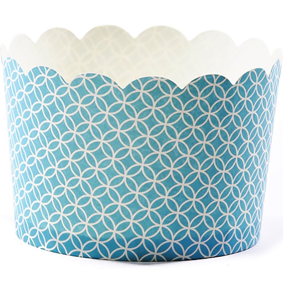 Simply Baked Jumbo Paper Baking Cup, Scarlet Medallion, 20-Pack, Entertain with Ease and Style, Serve Cupcakes... N3