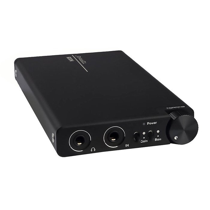 Topping NX5 Portable Headphone Amplifier HIFI with AD8610 and BUF634 Black Full Aluminum Shell Gain Switch and... N2