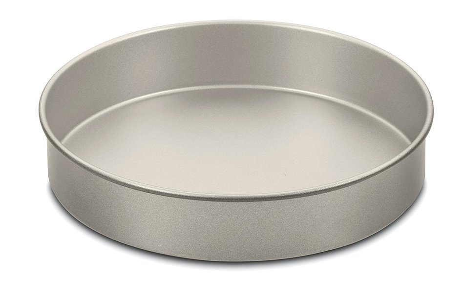 Cuisinart AMB-9RCK 9-Inch Chef's Classic Nonstick Bakeware Round Cake Pan, Silver