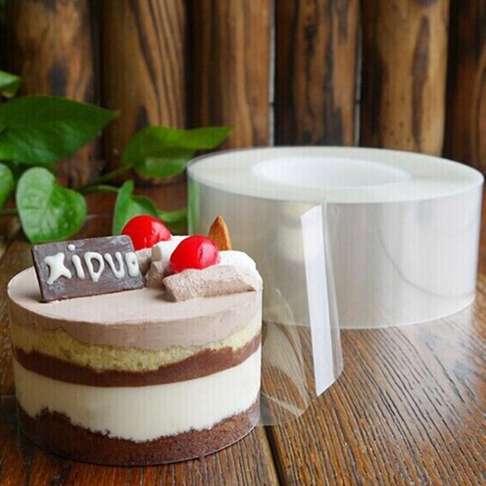 200M Mousse Cake Transparent Membrane Baking Surrounding Edge Tape Perimeter N4