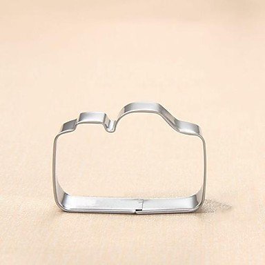 Y&XL&H Cartoon Camera Shape Cookie Cutter, Fuirt Cut Mould, Stainless Steel N2