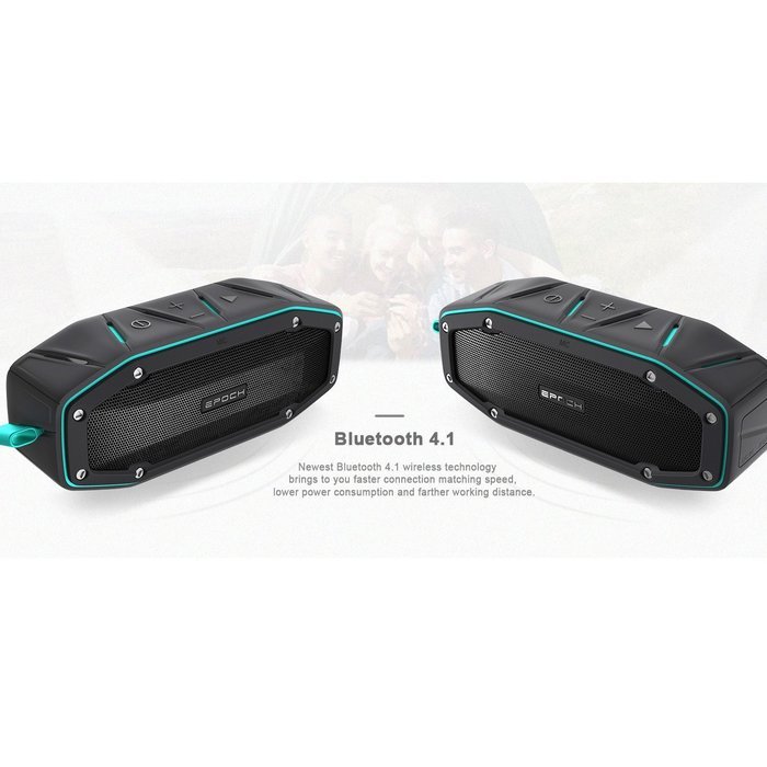 Multi-function bluetooth 4.1 outddoor waterproof speaker with MIC,10w stereo double unit sound play music for... N5