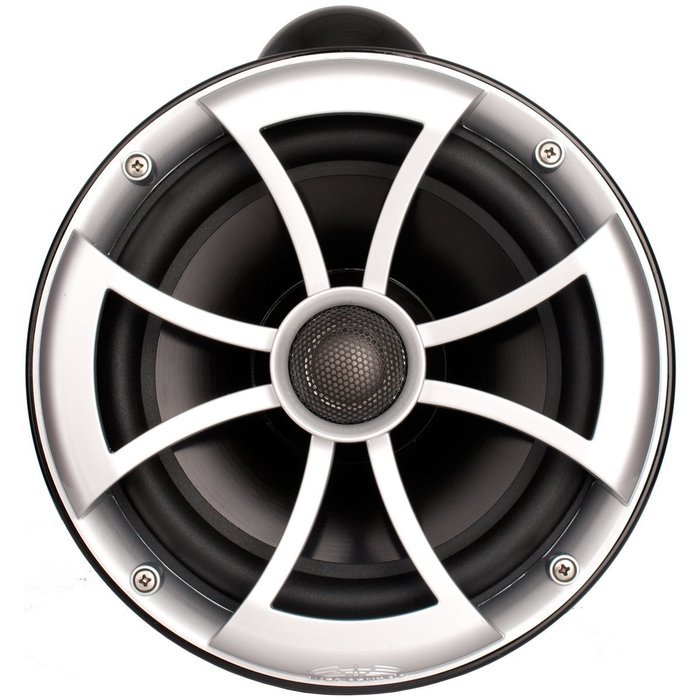 Wet Sounds ICON Series 8 inch Wakeboard Tower Speakers - Black w/ X Mount Kit