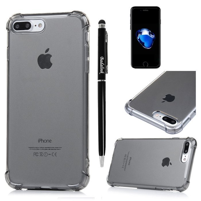 iPhone 7 Plus Case (5.5 inch) - Clear Transparent Air Cushion Full Edge Drop Protection Shock-absorption Slim... N23