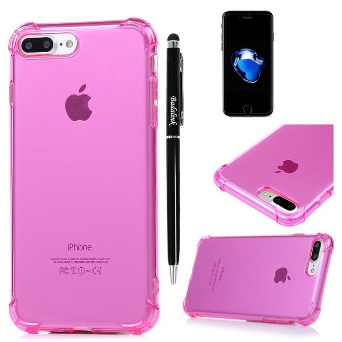 iPhone 7 Plus Case (5.5 inch) - Clear Transparent Air Cushion Full Edge Drop Protection Shock-absorption Slim... N25