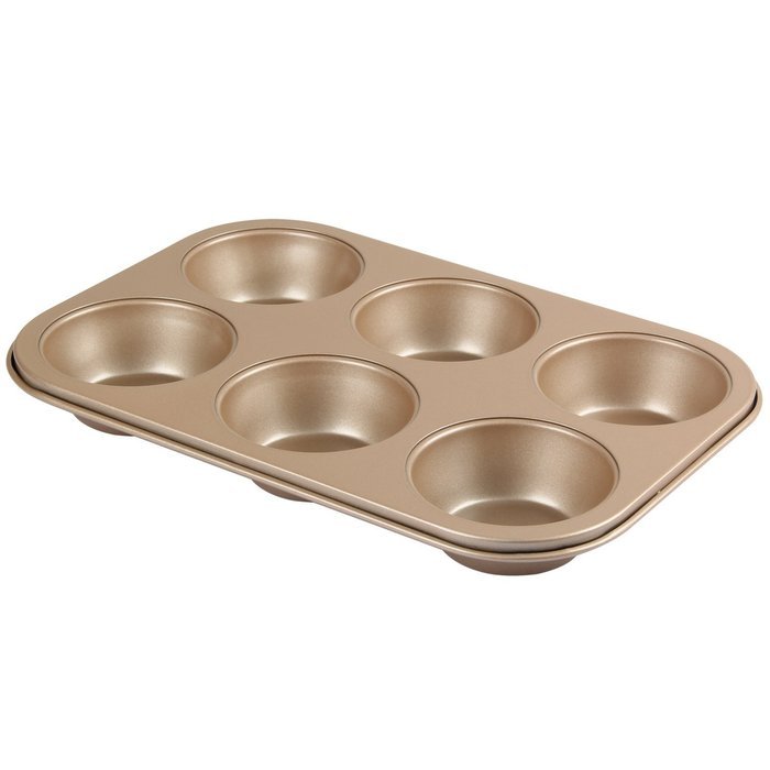 Yilove Non Stick 12 Cup Muffin Cupcake Pan (Black) N22