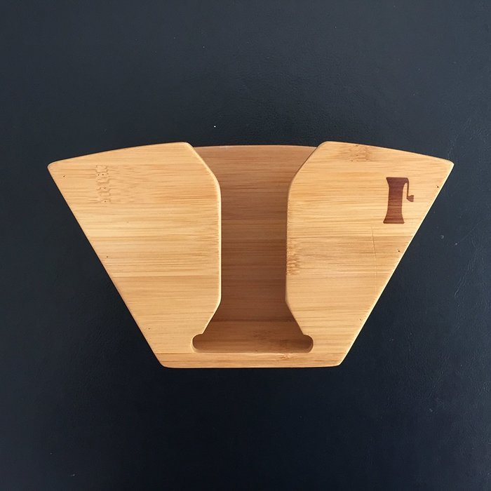 Bamboo Coffee Filter Holder for Aeropress, Chemex and Hario Pour Over filters N3