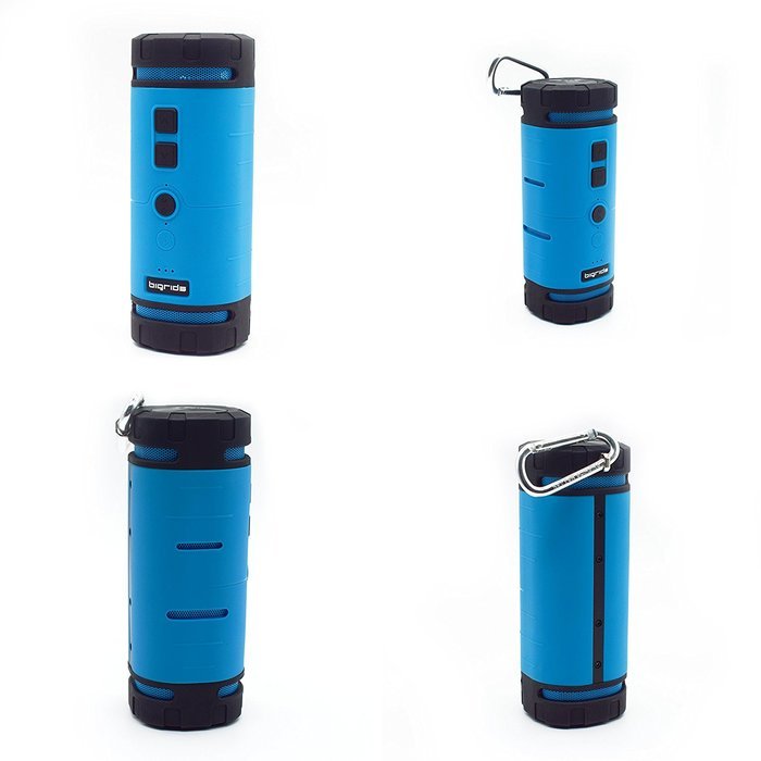 Bigrids Portable Stereo Bluetooth Speakers Perfect for Outdoor Cycling, Hiking and Climbing, Built-in Microphone... N6