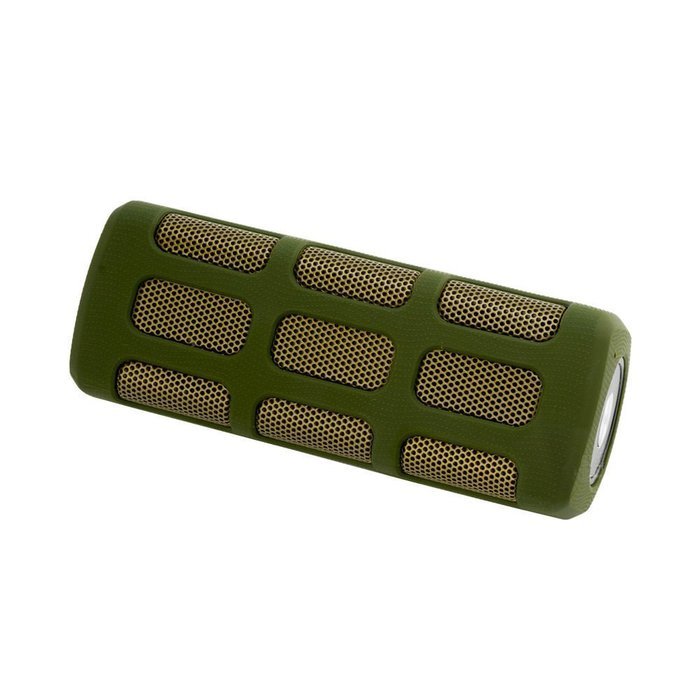 HugeHard Portable Wireless Bluetooth Speaker with 7000mAh Power Bank, Hi-fi Sound with Super Bass (Army Green) N4