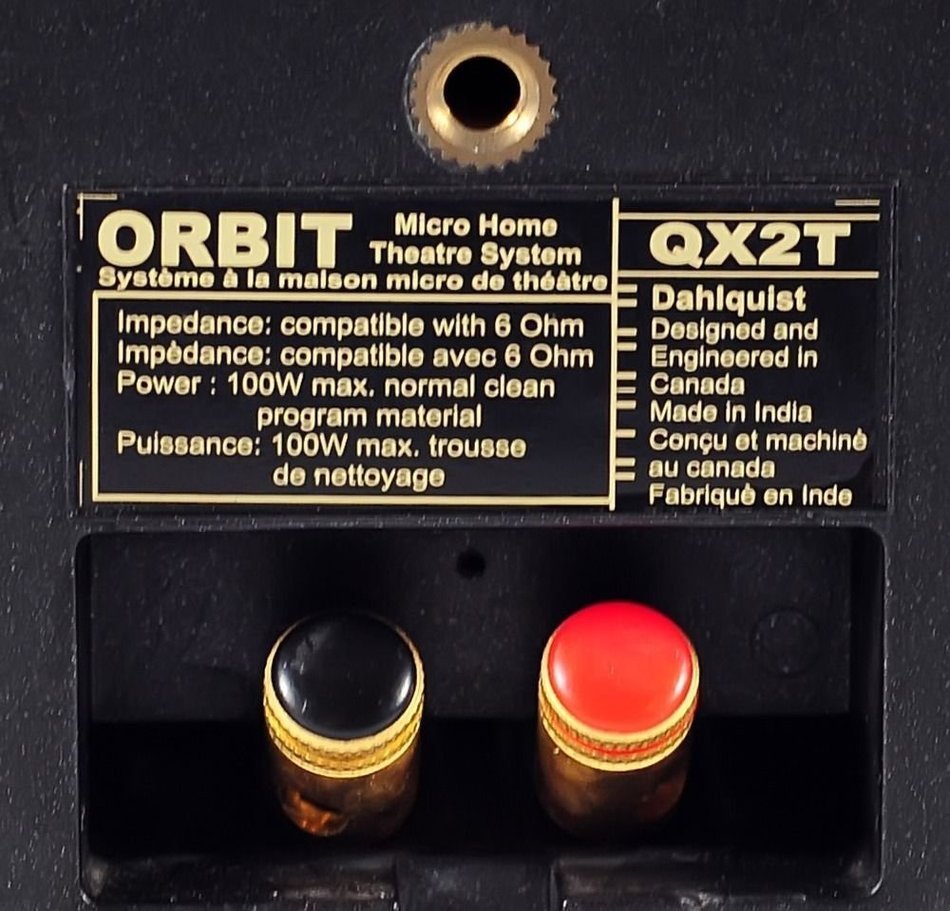 DAHLQUIST Orbit QX2T Speaker - Great for Communications Radios / Receivers N4