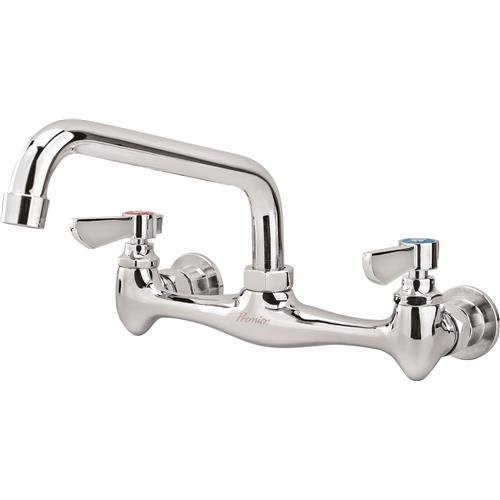 PROPLUS GIDDS-283165 Lead-Free Wall-Mounted Commercial Sink Faucet with 8-Inch Spout, Chrome-Plated