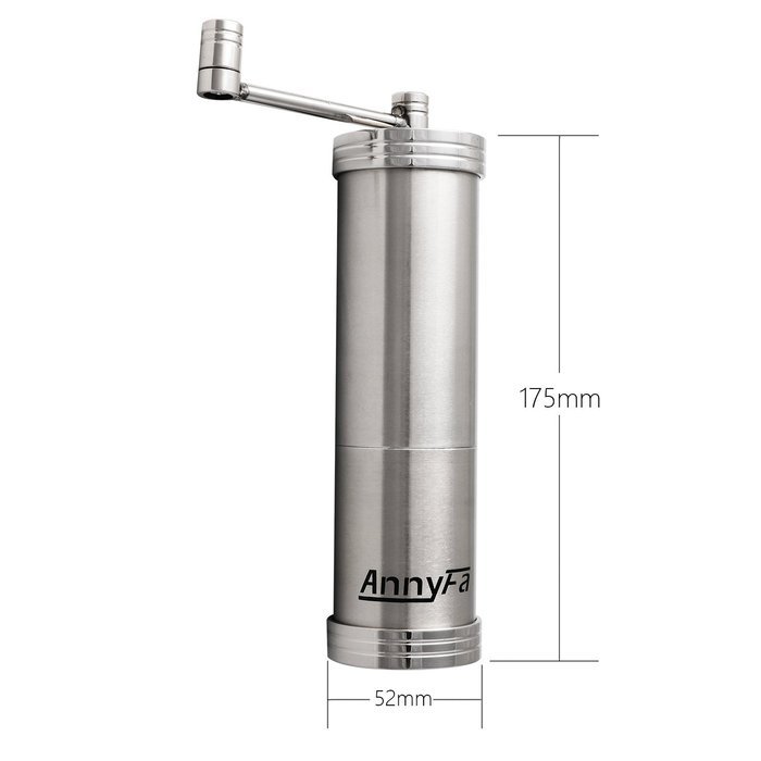 Stainless Steel Hand Manual Coffee Bean Grinder Kitchen Grinding Tool Mill N2