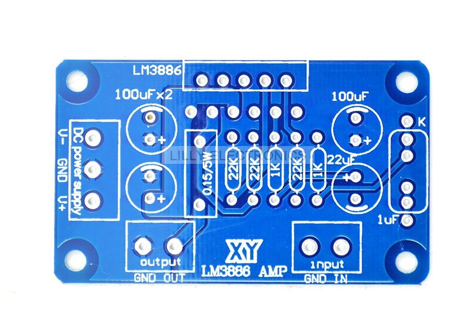 LM3886TF LM3886 Amplifier Amp NE5532 DIY KIT Components 1channel 60W N3