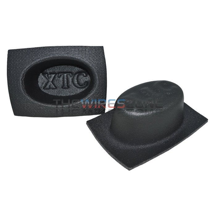 The Install Bay VXT46 XTC Universal 4" x 6" Foam Speaker Acoustic Baffle (pair)