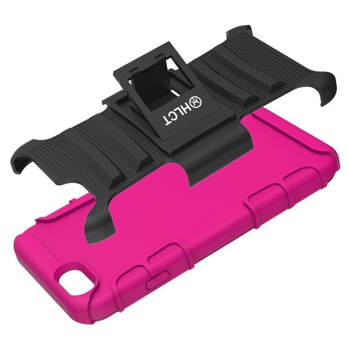 iPhone 6s Case, HLCT Rugged Shock Proof Dual-Layer Case with Built-In Kickstand for iPhone 6s / 6 4.7 Inch (Blue) N29