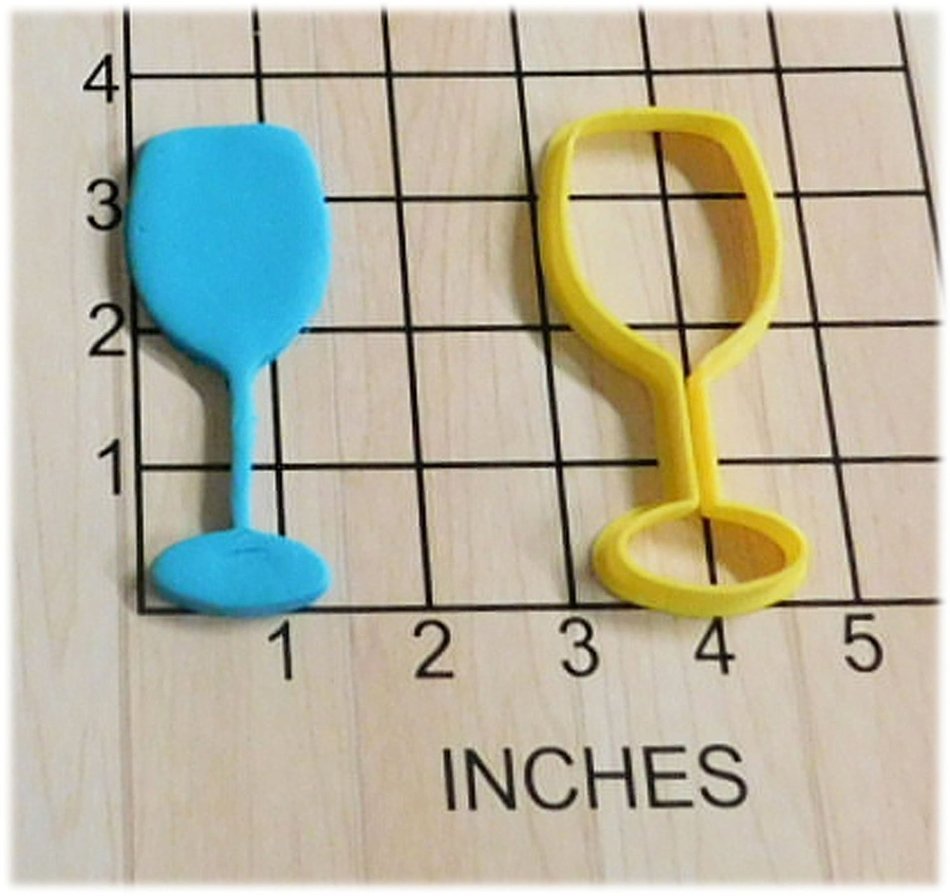 Wine Glass Shape Cookie Cutter #1008 N2