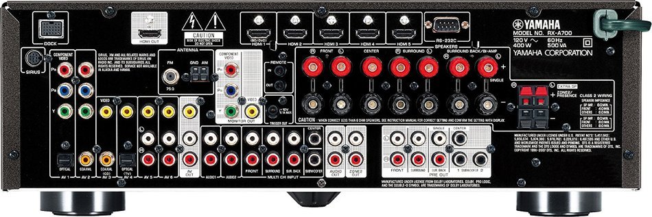 Yamaha RX-A700 7.1-Channel Audio/Video Receiver (OLD VERSION) (Discontinued by Manufacturer) N2