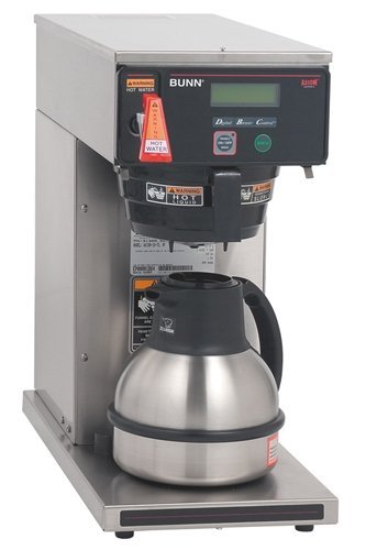 Bunn O Matic AXIOM 12 Cup Dual Voltage Thermal Carafe Coffee Brewer, 17.9 x 9 x 18.5 inch -- 1 each. N2