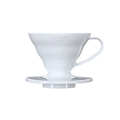 Hario V60 Coffee Dripper 01 White VD-01W Polypropylene
