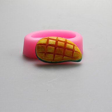 Y&XL&H Mango Shape Chocolate Silicone Molds,Cake Molds,Soap Molds,Decoration Tools Bakeware N6