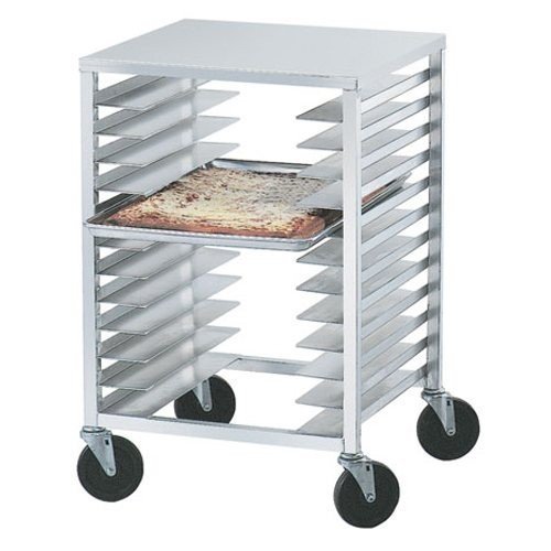 Pizza Pan Rack With Solid Aluminum Top Size: 22 x 20 x 33 3/4 inch -- 1 each.