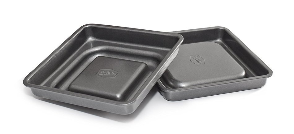 Mrs. Fields Bakeware 128 Fill N Flip Locking Layer Cake Set N8