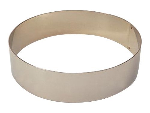 Matfer Bourgeat 371808 Ice Cake Ring, Silver