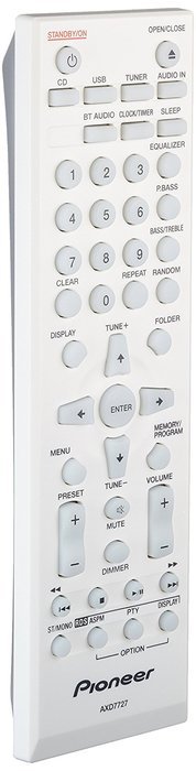 Pioneer CD mini component system iPod / iPhone / iPad compatible Bluetooth featured X-CM32BT-W (White) (Japan... N7