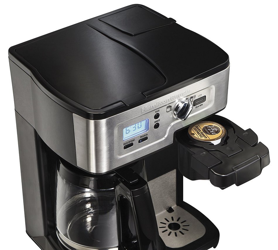 Hamilton Beach 49983 12 Cup 2Way FlexBrew Digital Single with Bonus 58148 Blender N8