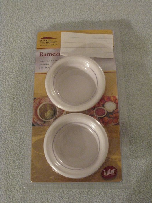 Tablecraft Set of Two 3 Oz Bone Ramekins