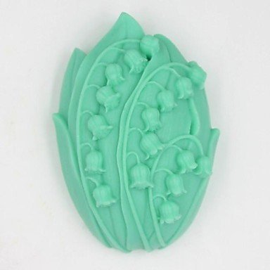 Y&XL&H Flower Shaped Fondant Cake Chocolate Silicone Mold Cake Decoration Tools,L9.5cmW7cmH3.3cm N4