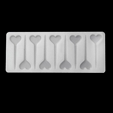 Y&XL&H Silicone Haert Shape Chocolate Mold Cake Chocolate Plugin Mould Baking Accessories Cake Decorating N5