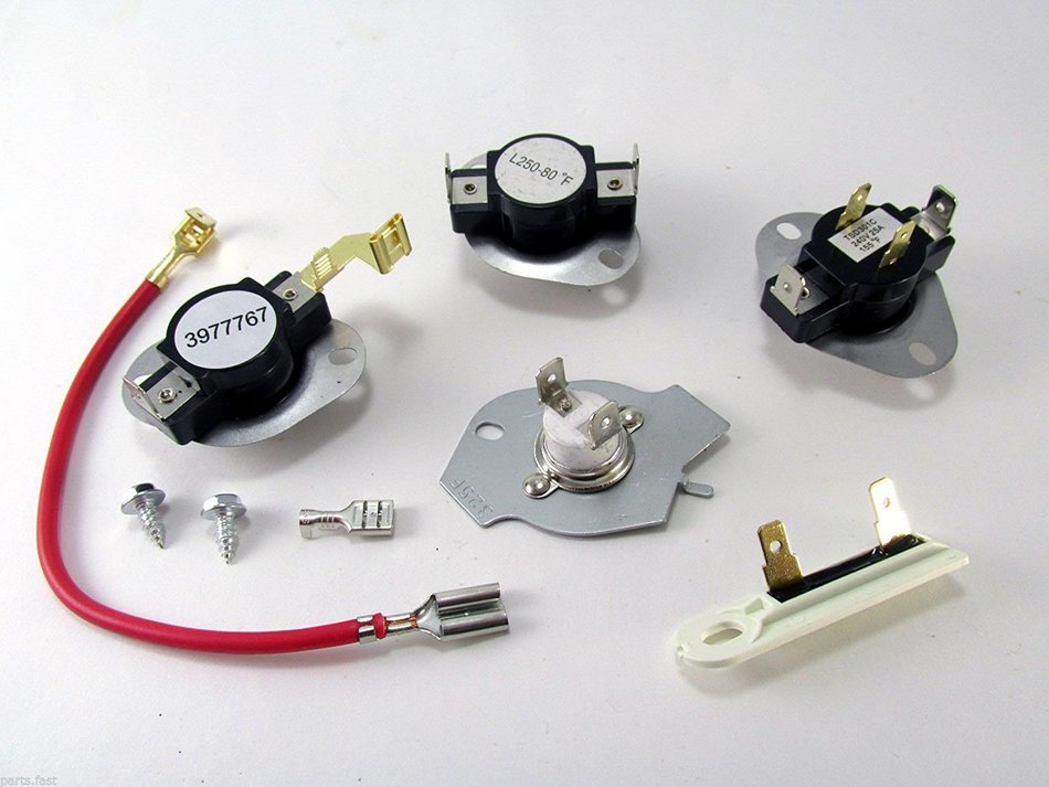Parts & Accessories WHIRLPOOL DRYER THERMOSTAT KIT 3977767 3392519 3387134 3399848 3977393