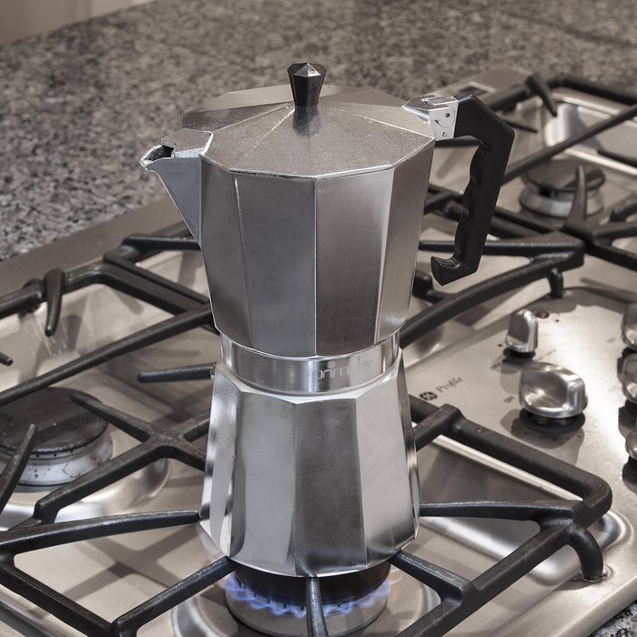 Primula 12-Cup Aluminum Stovetop Espresso Maker N20