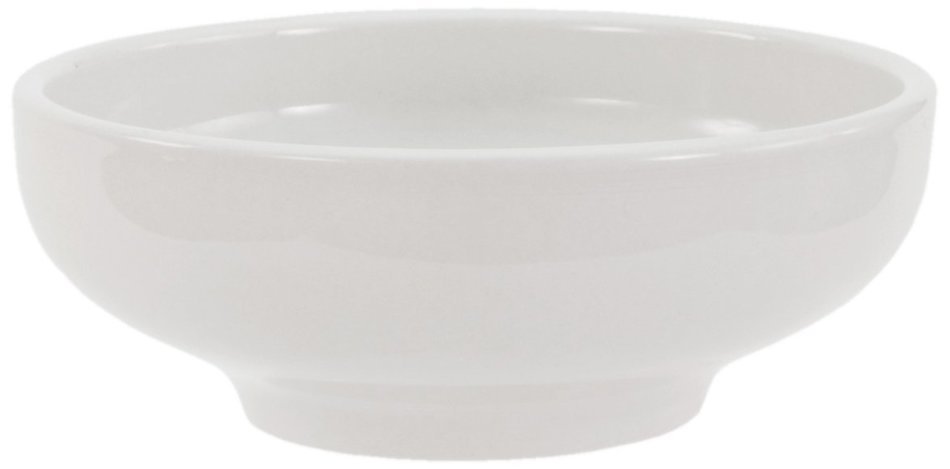 Crestware Alpine White 16-Ounce Footed Nappie, 12-Pack