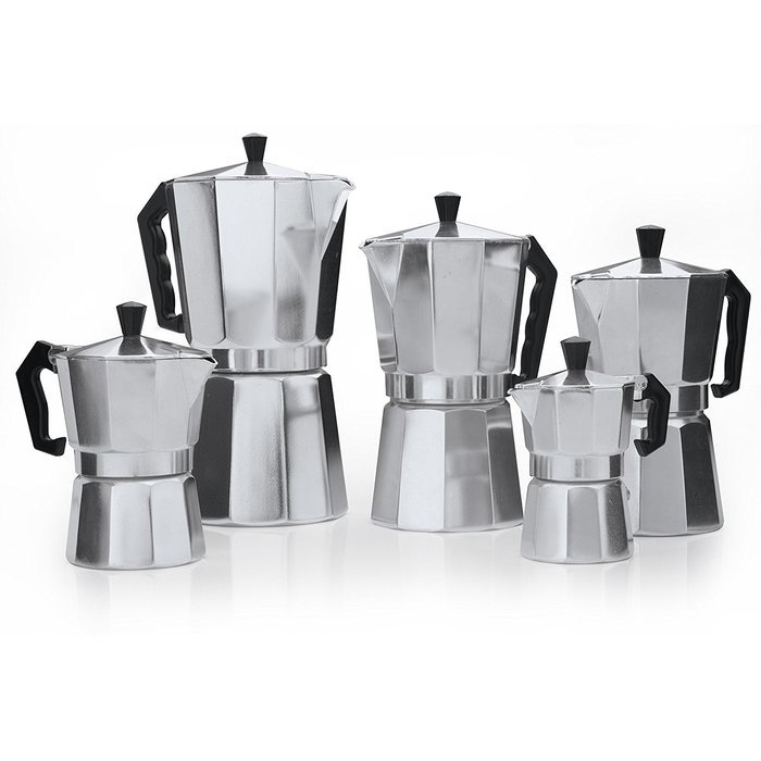 Primula 12-Cup Aluminum Stovetop Espresso Maker N21