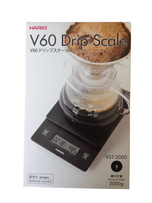 Hario V60 Drip Scale and 1.2 Liter Kettle Bundle N3