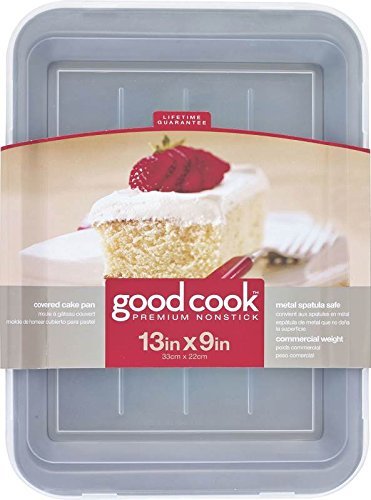 Good Cook Covered Cake Pan 13X9 (Pack of 9) N2