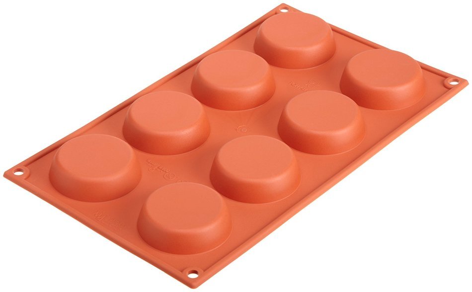Silikomart Siliconflex Flan Mold, .71 Inch x 3.14 Inch N7