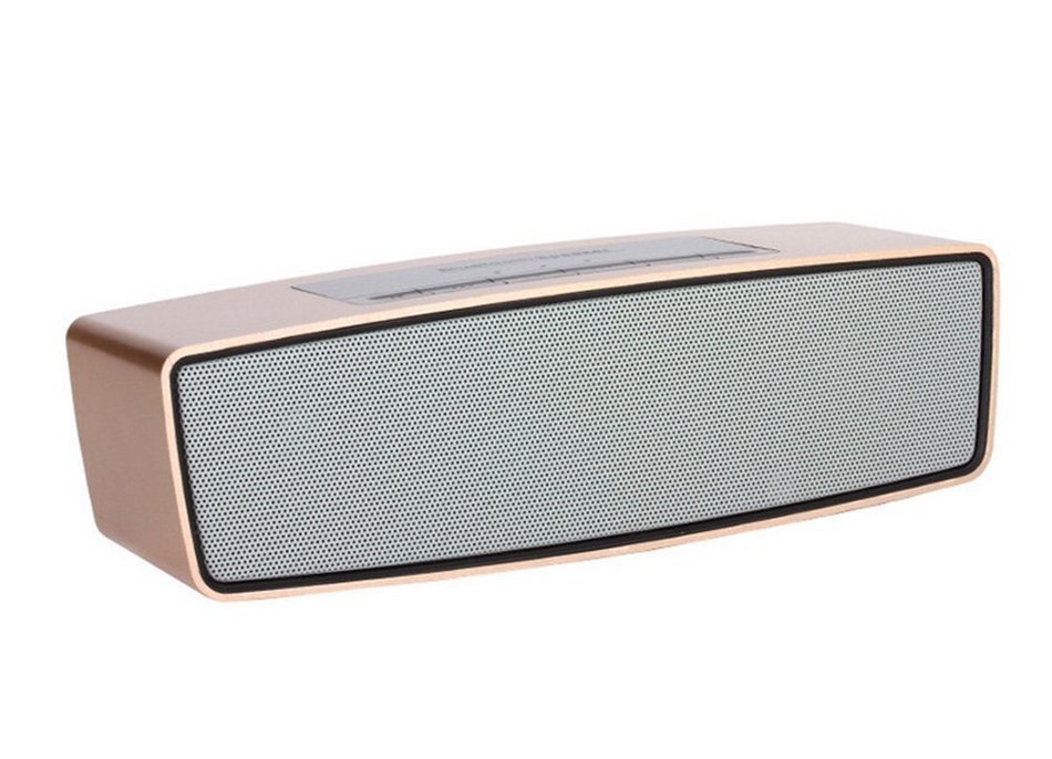 Blueone Outdoor Speaker HIFI Wireless Bluetooth Subwoofer Speakers for Cell Phones - Golden N4