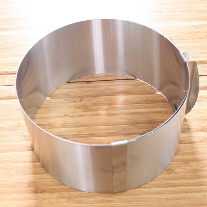 Jiaruo Adjustable Stainless Steel Cake Setting Ring N3