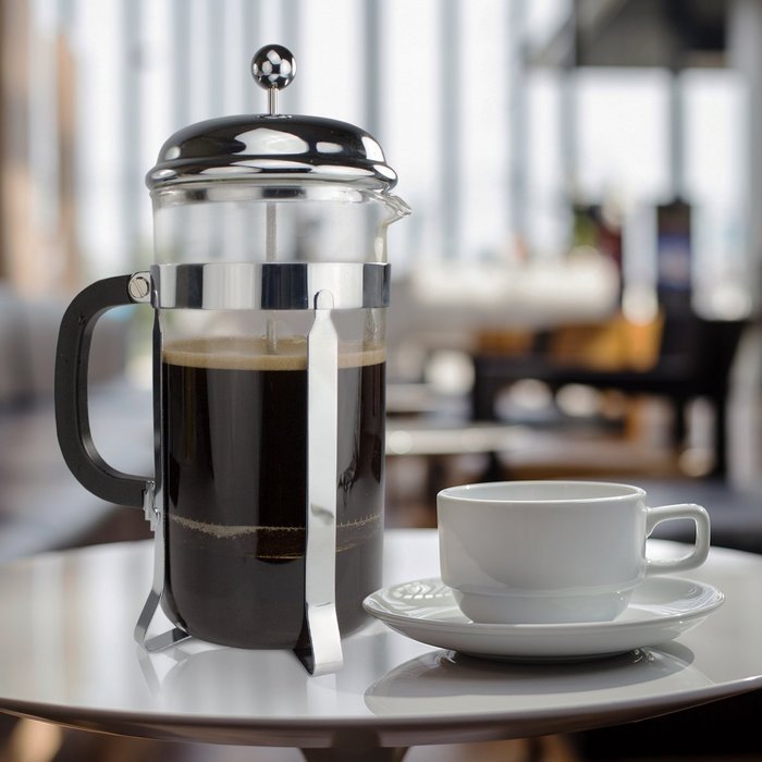Simple Chef Stainless Steel French Press &ndash; Best Coffee Pot Press & Tea Maker w/ Heat Resistant Shatterproof Glass... N2