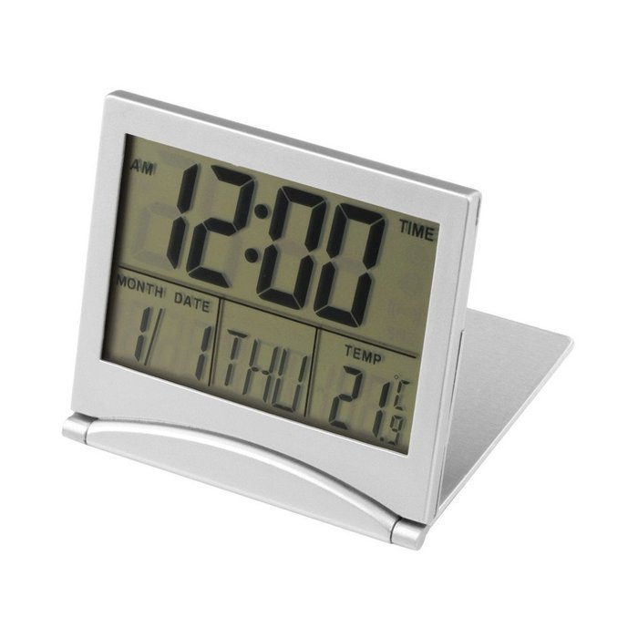 Royfee&reg; Mini Desk Digital LCD Thermometer Calendar Alarm Clock N6