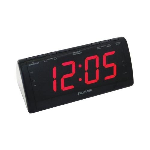 Sylvania Scr1206b Jumbo Digital Clock Radio